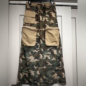 Hera Collection Camouflage Cargo Skirt